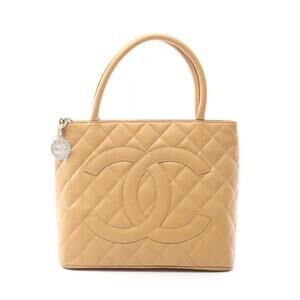 Chanel Reissue Tote Bag Leather Grained Calfskin Beige